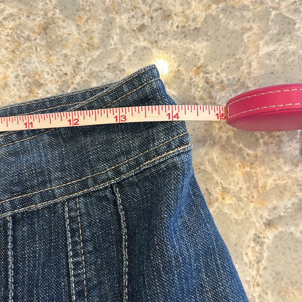Black House/White Market denim flared short, size 2 - Picture 4 of 8